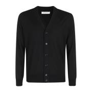 Paolo Pecora Stilig Cardigan Sweater Black, Herr