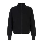 Y-3 Stilren Svart Nylon Sweatshirt Black, Herr