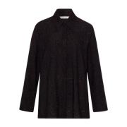 IVY OAK Elvie ANN Blus Black, Dam