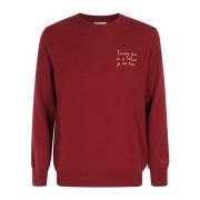 MC2 Saint Barth Lätt Crew Neck Tröja Red, Herr