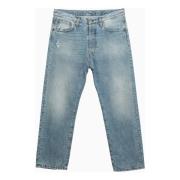 Acne Studios Reguljär Denim Jeans Blue, Herr