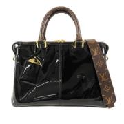 Louis Vuitton Vintage Pre-owned Laeder totevskor Black, Dam