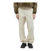 Moncler Poplin Dragsko Byxor Beige, Herr