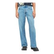 Jacquemus Bredbenad Denim Jeans Blue, Herr