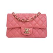 Chanel Vintage Pre-owned Laeder chanel-vskor Pink, Dam