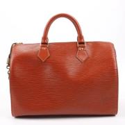 Louis Vuitton Vintage Pre-owned Laeder handvskor Brown, Dam