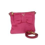 Prada Vintage Pre-owned Nylon prada-vskor Pink, Dam