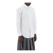 Thom Browne Klassisk Passform Oxford Skjorta White, Herr