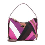 Emilio Pucci Rosa & Lila Axelväska Aw24 Multicolor, Dam