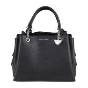 Emporio Armani Stilren Shoppingväska Black, Dam