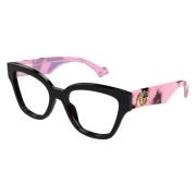 Gucci Geometrisk Cat Eye Optiska Glasögon Black, Unisex