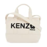 Kenzo Denim Utility Toteväska White, Dam