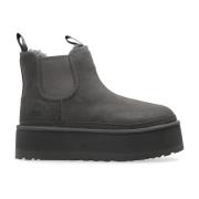 UGG Snö stövlar Neumel Platform Chelsea Gray, Dam