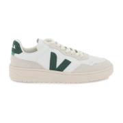 Veja Spårbar Läder Sneakers med Ikonisk V White, Herr