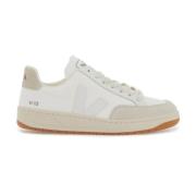 Veja Mesh sneakers med mockainsatser White, Herr