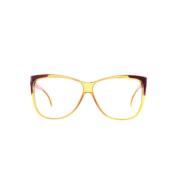 Dior Vintage Pre-owned Plast solglasgon Orange, Dam