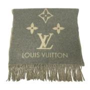 Louis Vuitton Vintage Pre-owned Kashmir sjalar Gray, Dam