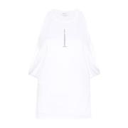 Alexander McQueen Vit Chain-Link Sweater White, Dam