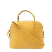 Celine Vintage Pre-owned Laeder celine-vskor Yellow, Dam