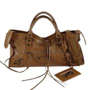 Balenciaga Vintage Pre-owned Laeder balenciaga-vskor Brown, Dam