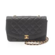 Chanel Vintage Pre-owned Laeder chanel-vskor Black, Dam