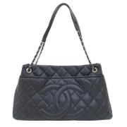 Chanel Vintage Pre-owned Laeder chanel-vskor Black, Dam