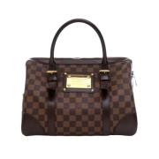 Louis Vuitton Vintage Pre-owned Canvas handvskor Brown, Dam