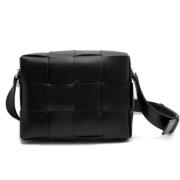 Bottega Veneta Vintage Pre-owned Laeder axelremsvskor Black, Dam