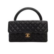 Chanel Vintage Pre-owned Laeder handvskor Black, Dam