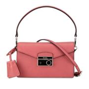 Prada Vintage Pre-owned Laeder handvskor Pink, Dam