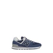 New Balance Blå Mocka Sneakers med Tekniskt Tyg Blue, Herr