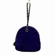 Chanel Vintage Pre-owned Mocka chanel-vskor Purple, Dam