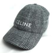 Celine Vintage Pre-owned Ylle hattar-och-kepsar Gray, Dam