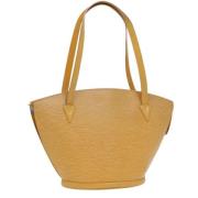 Louis Vuitton Vintage Pre-owned Laeder louis-vuitton-vskor Yellow, Dam