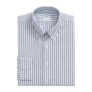 Brooks Brothers Randig Slim Fit Bomullsskjorta med Button Down-krage B...