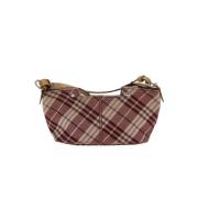 Burberry Vintage Pre-owned Bomull axelremsvskor Brown, Dam