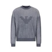 Emporio Armani Örn Dk Grimel Sweatshirt Blue, Herr