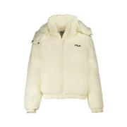 Fila Beige Polyester Jacka & Kappa Beige, Dam