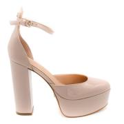 Guess Lackläder Pumps Beige, Dam