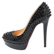 Christian Louboutin Pre-owned Pre-owned Laeder klackskor Black, Dam