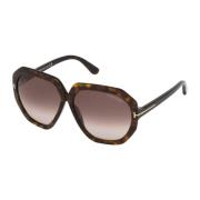 Tom Ford Stiliga solglasögon Ft0791/S Brown, Dam