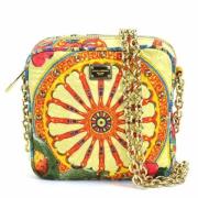 Dolce & Gabbana Pre-owned Pre-owned Canvas axelremsvskor Multicolor, D...