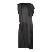 MM6 Maison Margiela Svart Klänning Aw24 Dammode Black, Dam