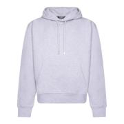 Jacquemus Grå Sweatshirt Höj Stil Aw24 Gray, Herr