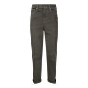 JW Anderson Jeans med mudd och lapp Gray, Dam