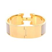 Hermès Vintage Pre-owned Metall armband Yellow, Dam