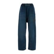 Y/Project Klassiska Denim Jeans Blue, Dam