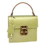 Louis Vuitton Vintage Pre-owned Laeder handvskor Green, Dam