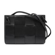 Bottega Veneta Vintage Pre-owned Laeder axelremsvskor Black, Dam