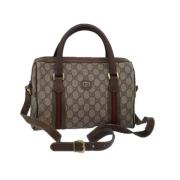 Gucci Vintage Pre-owned Plast gucci-vskor Beige, Dam